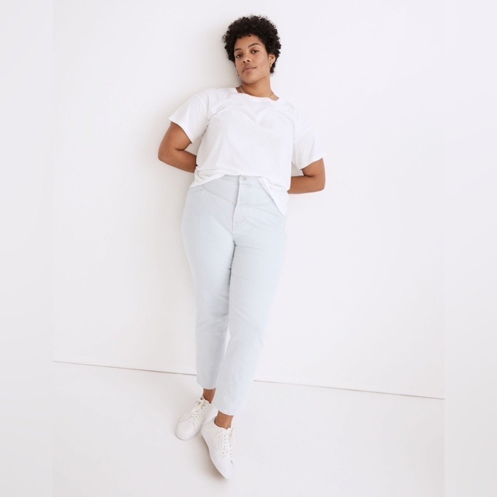 NWT! Madewell The Perfect Vintage Jean in Blaketon Wash:Retro Yoke Sz 33